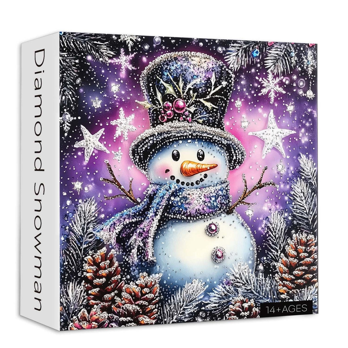 Diamond Snowman Jigsaw Puzzle 1000 Pieces