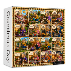Omas Tag Puzzle 1000 Teile