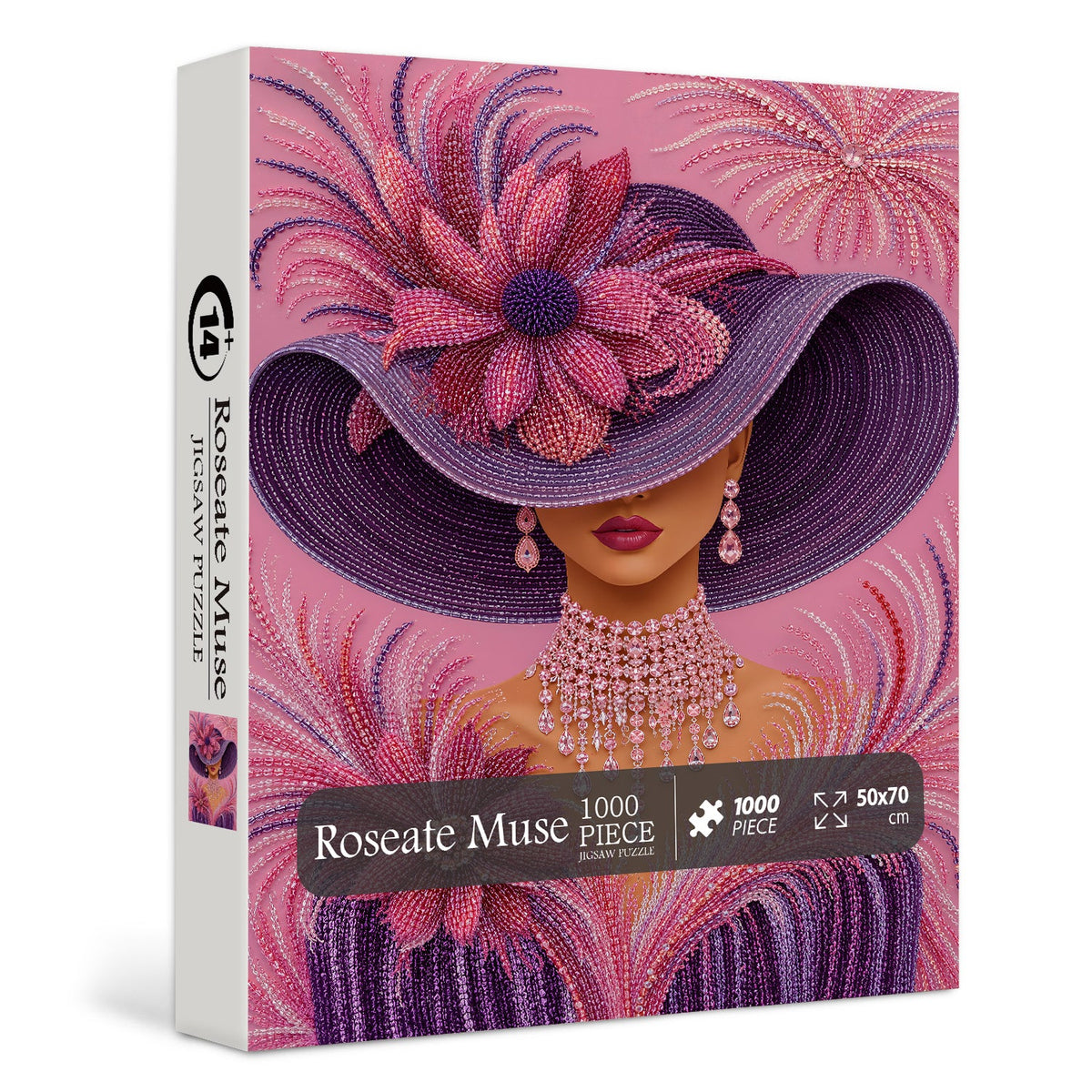 Puzzle Musa Rosata 1000 Pezzi