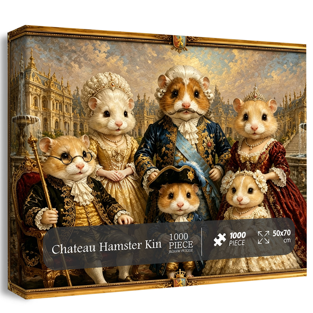 Chateau Hamster Kin Jigsaw Puzzle 1000 Pieces