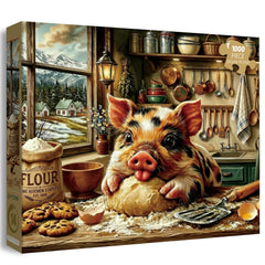 Piggy Chef Puzzle 1000 Teile
