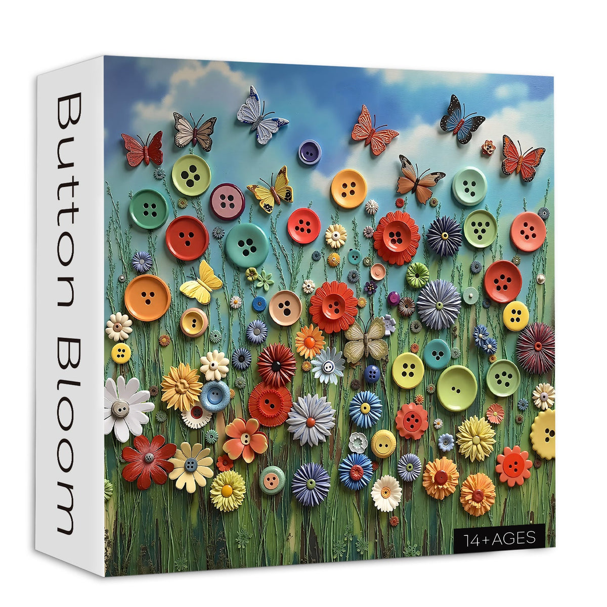 Button Bloom Jigsaw Puzzle 1000 Pieces