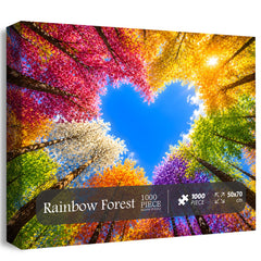 Puzzle Foresta Arcobaleno 1000 Pezzi