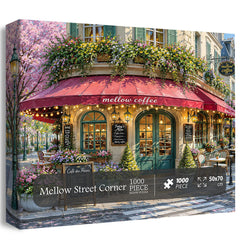 Mellow Street Corner Jigsaw Puzzle 1000 Pieces