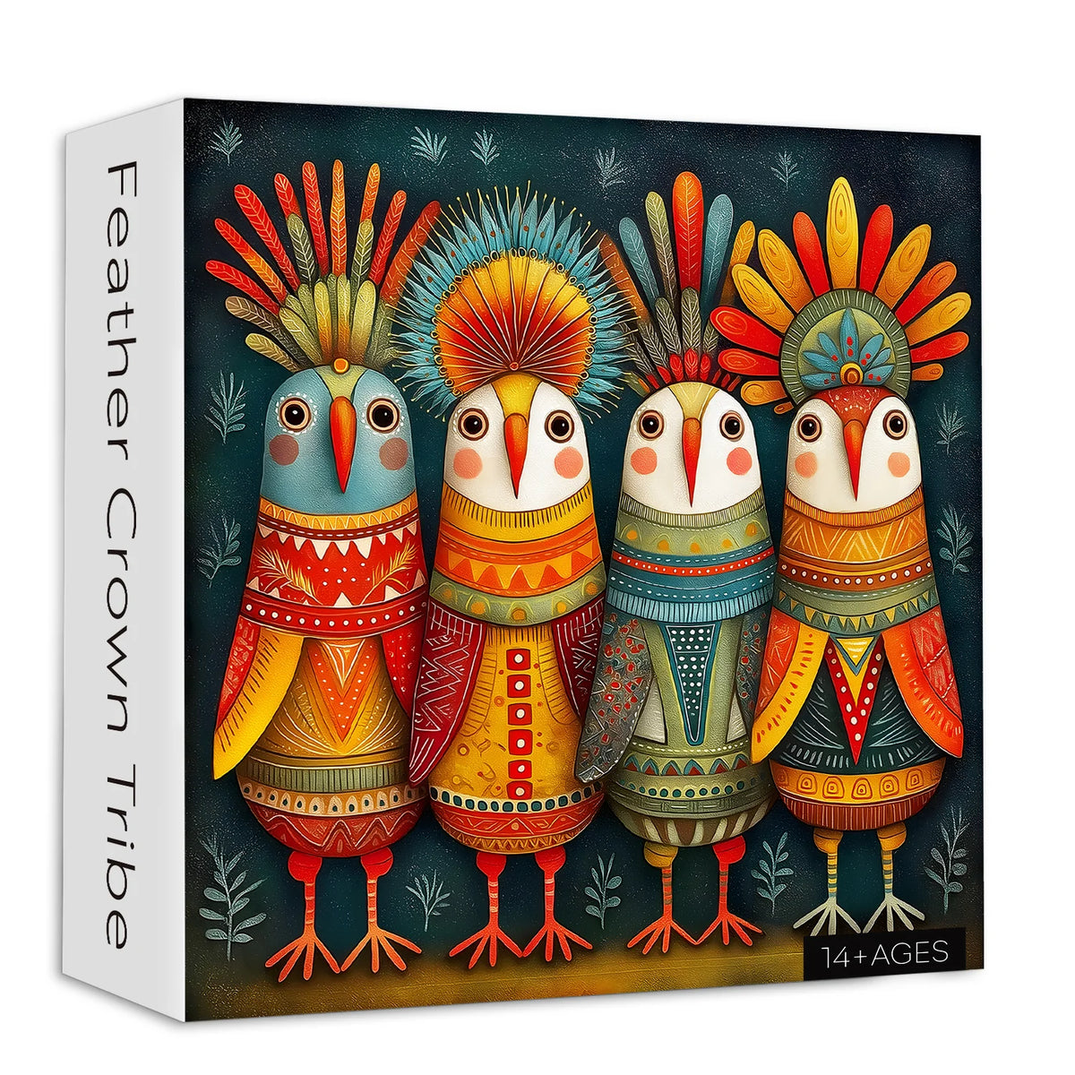 Feather Crown Tribe Jigsaw Puzzle 1000 Pieces