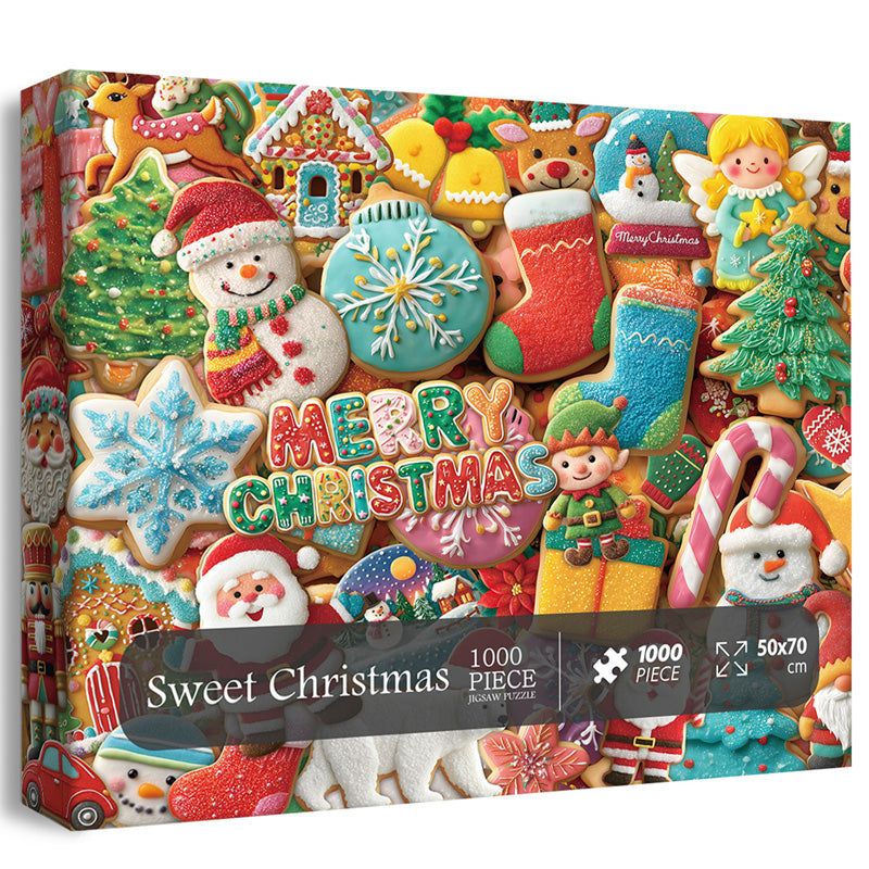 Dolce puzzle di Natale 1000 pezzi