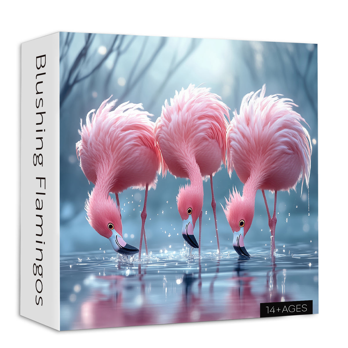 Blushing Flamingos Jigsaw Puzzle 1000 Pieces
