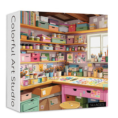 Buntes Art Studio-Puzzle, 1000 Teile