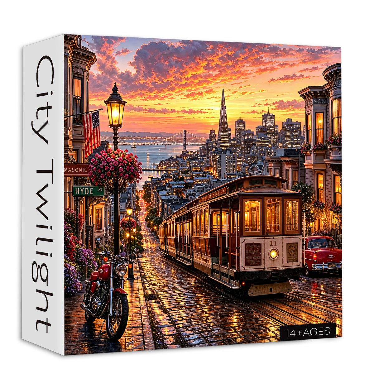 City Twilight Jigsaw Puzzle 1000 Pieces