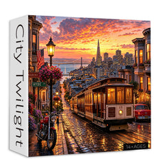 City Twilight Jigsaw Puzzle 1000 Pieces
