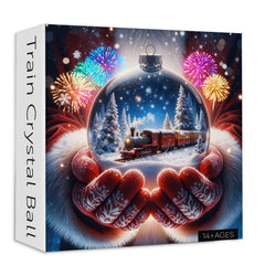 Train Crystal Ball Jigsaw Puzzle 1000 Pieces