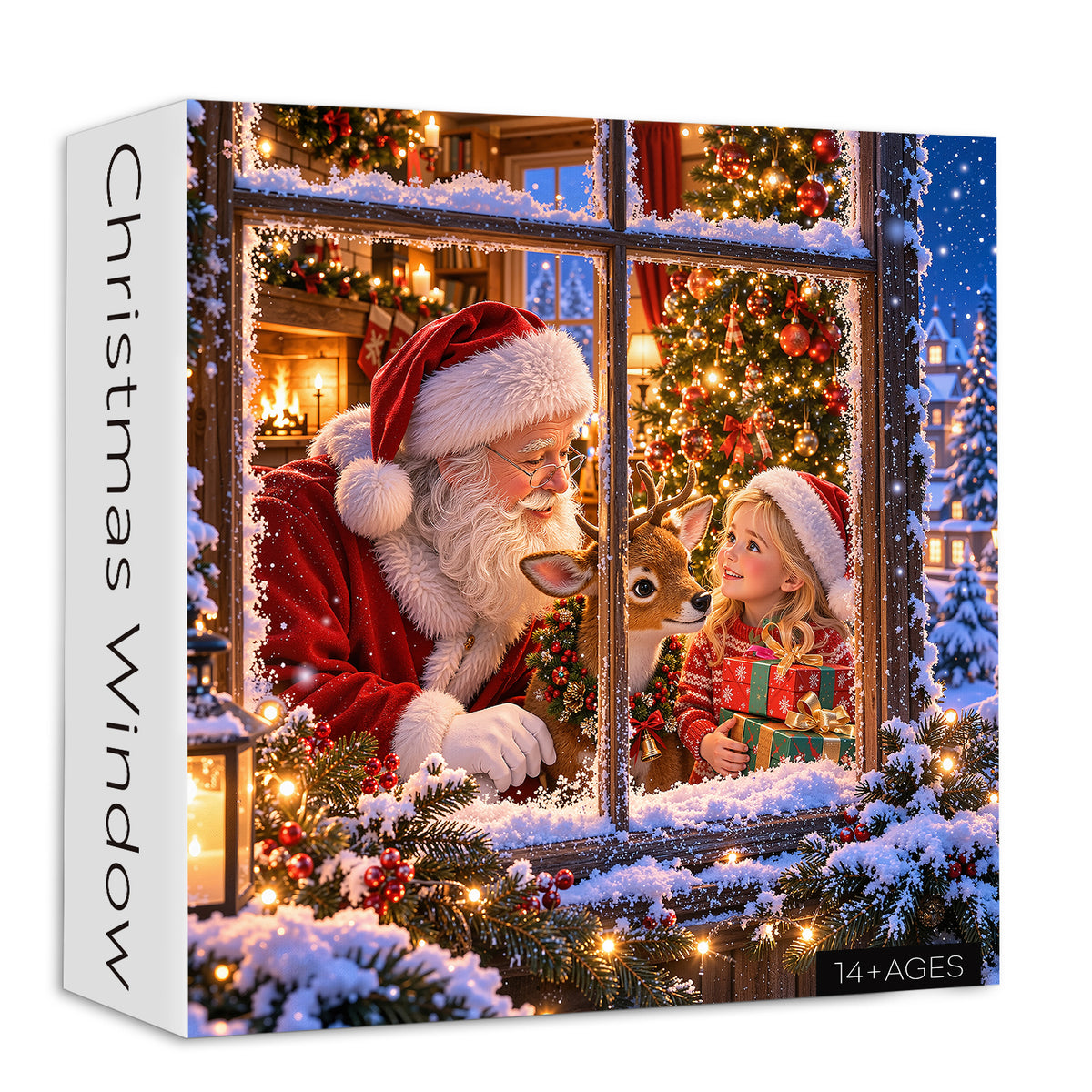 Christmas Window Jigsaw Puzzle 1000 Pieces