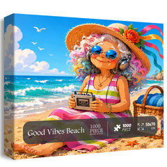 Puzzle Good Vibes Beach, 1000 pezzi