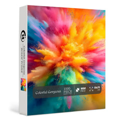 Colorful magnifique puzzle de puzzle 1000 pièces