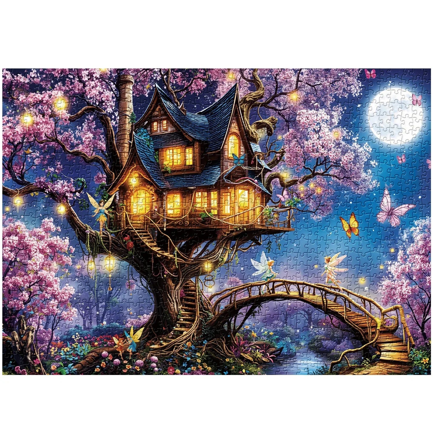 Puzzle Fairy Lodge 1000 Piezas