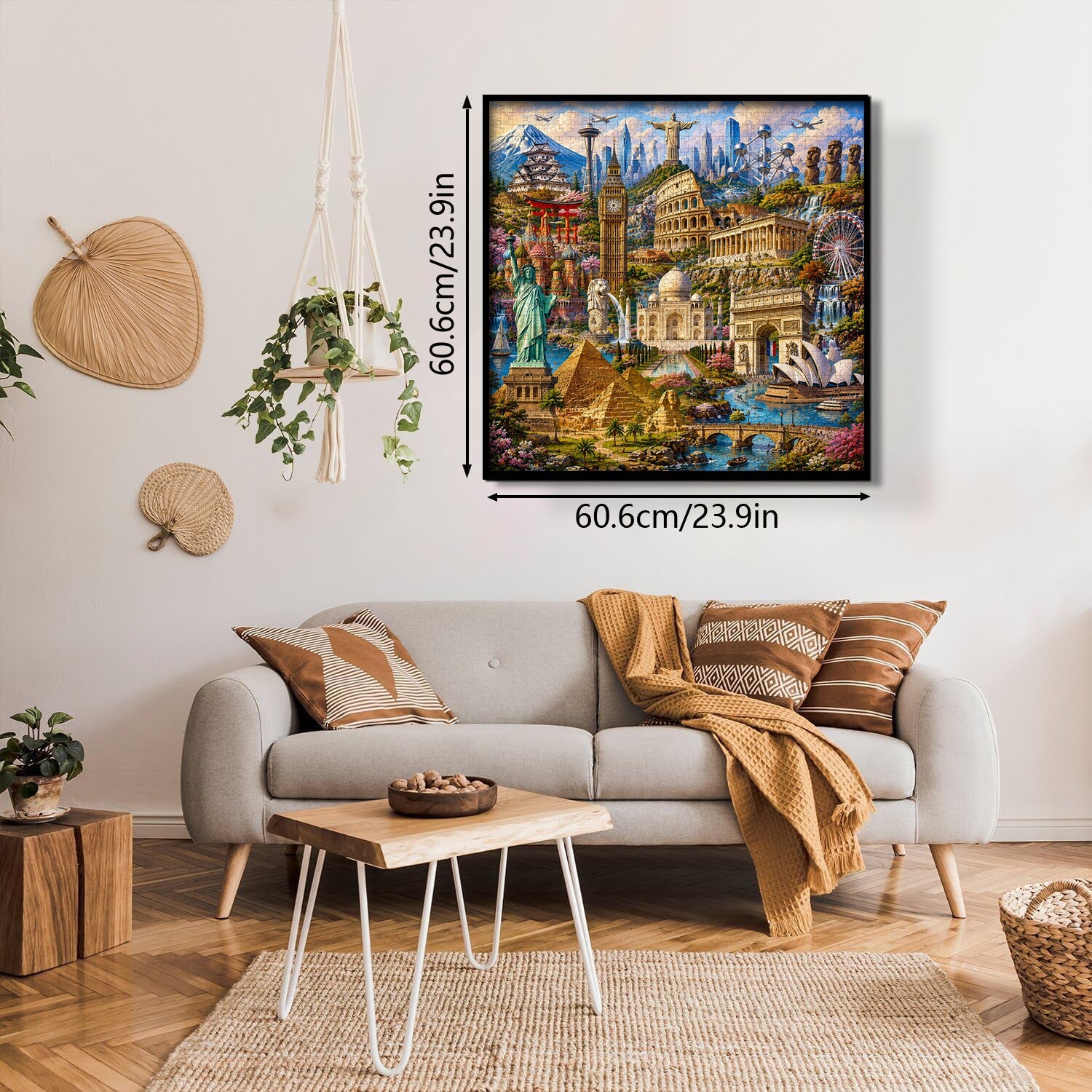 World Wonders Jigsaw Puzzle 1000 Pieces