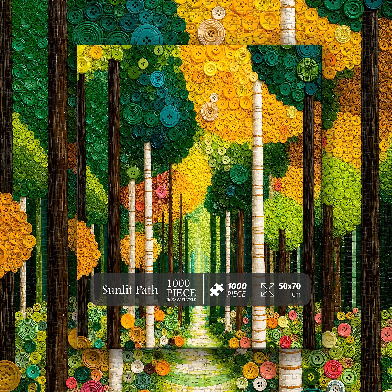 Sunlit Path Puzzle 1000 Teile