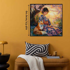 Sakura Sunset Beauty Jigsaw Puzzle 1000 Pieces