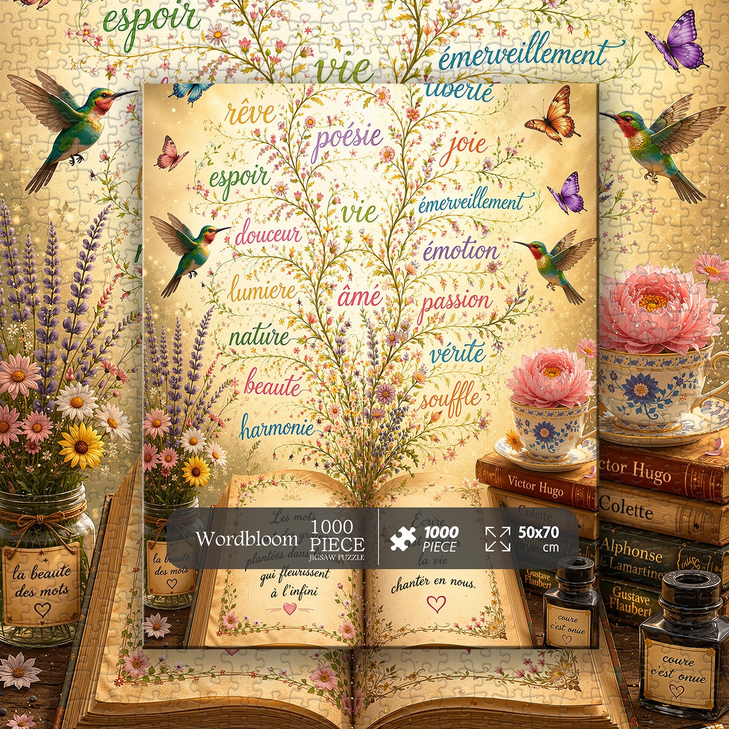 Wordbloom-Puzzle 1000 Teile
