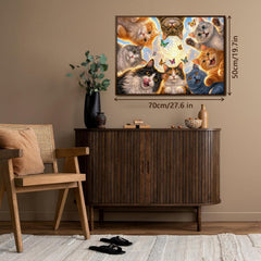 Furry Friends Kreispuzzle 1000 Teile