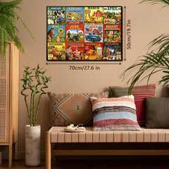 Twelve Farm Months Jigsaw Puzzle 1000 Pieces