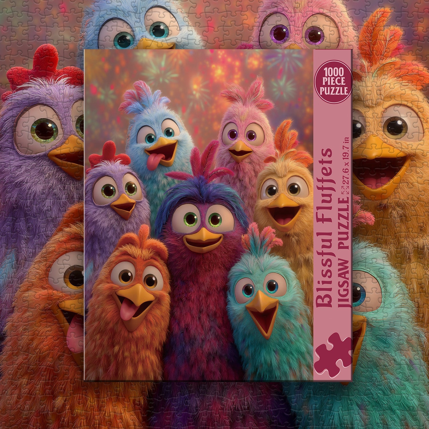 Puzzle Blissful Fluffets 1000 pezzi