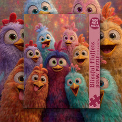 Puzzle Blissful Fluffets 1000 pezzi