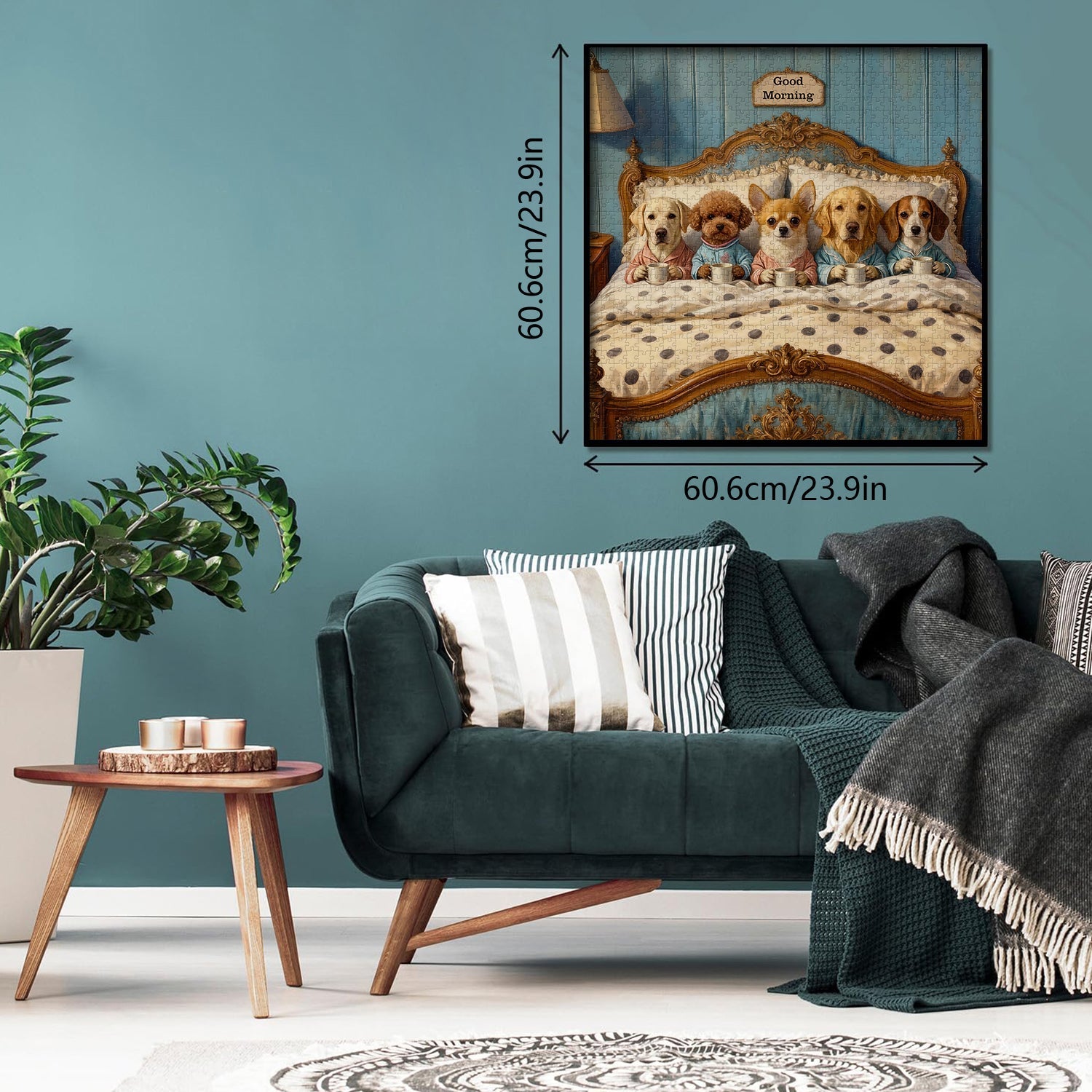 Cozy Pajama Pups Jigsaw Puzzle 1000 Pieces