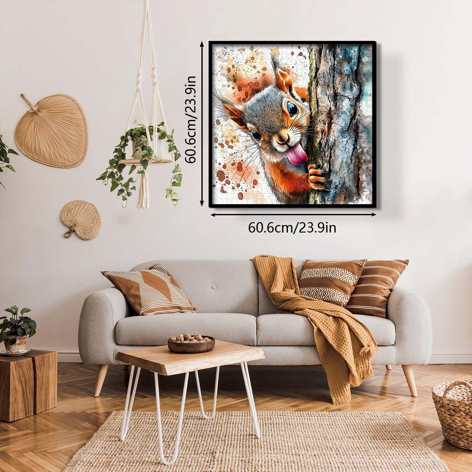 Puzzle dello scoiattolo dispettoso 1000 pezzi