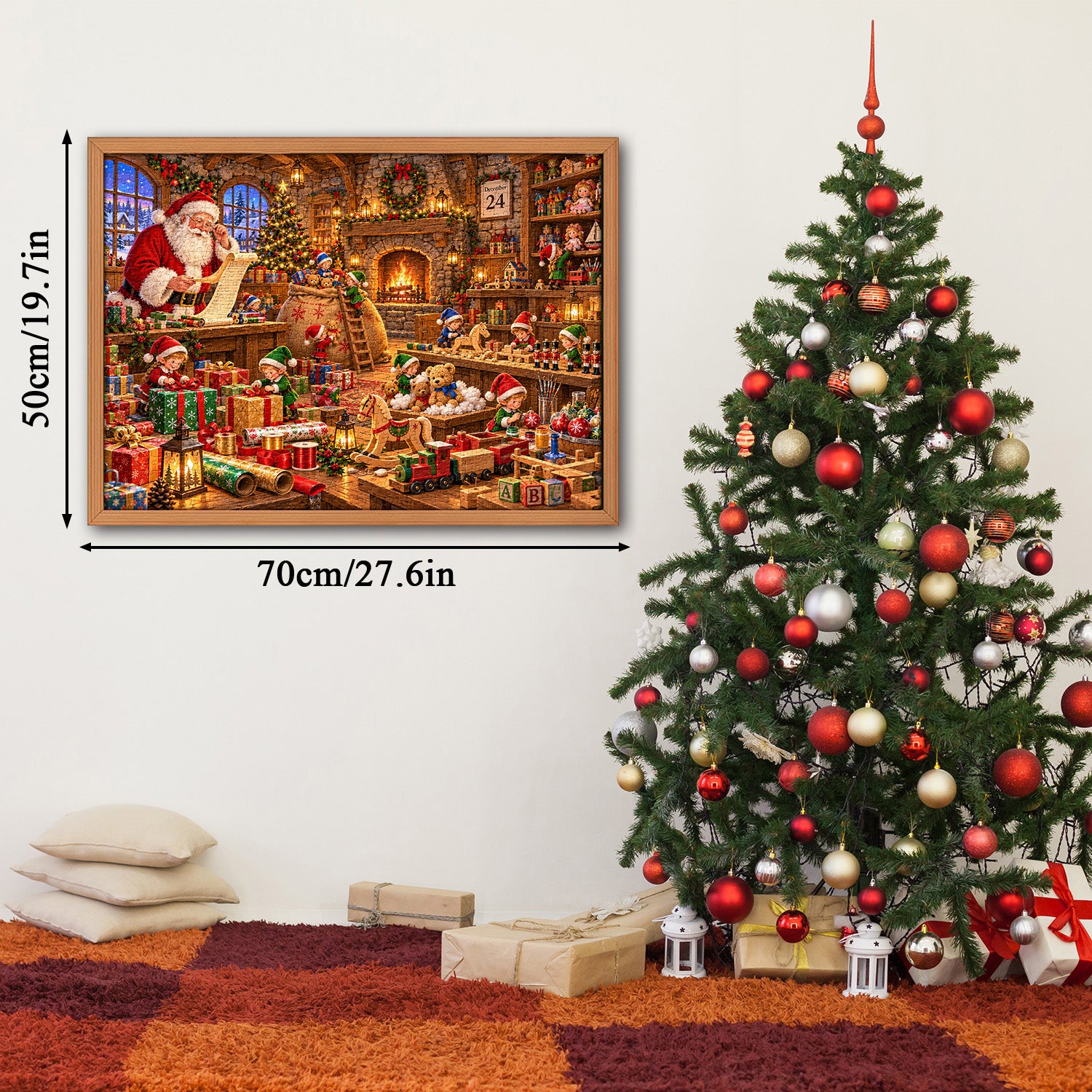 Santa's Workshop Jigsaw Puzzle 1000 Pieces