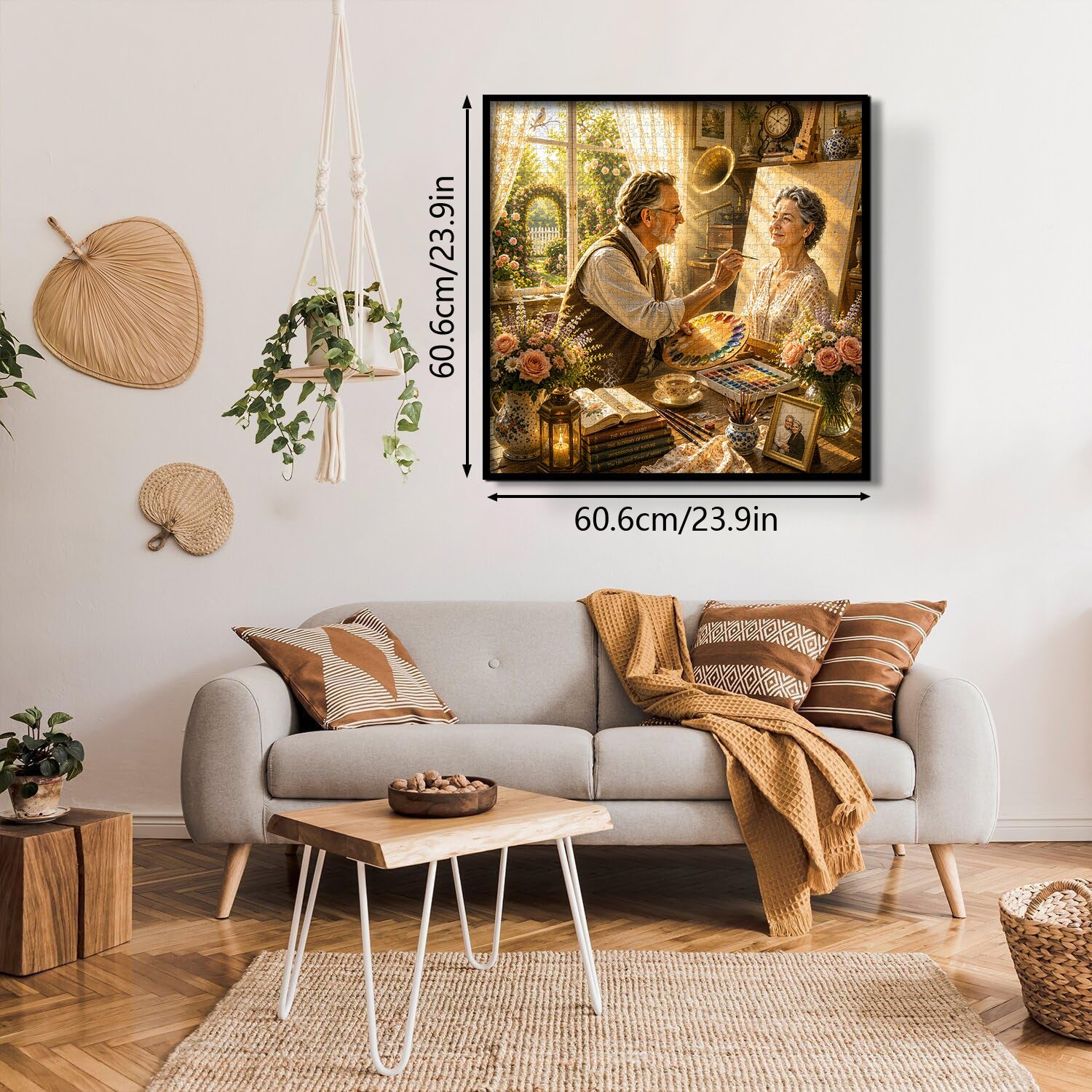 Window Art Romance Jigsaw Puzzle 1000 Pieces