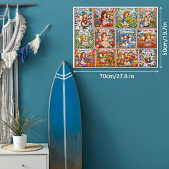 Monthly Garden Angels Jigsaw Puzzle 1000 Pieces
