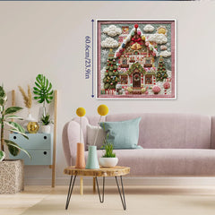 Candy Gingerbread House Jigsaw Puzzle 1000 Piece