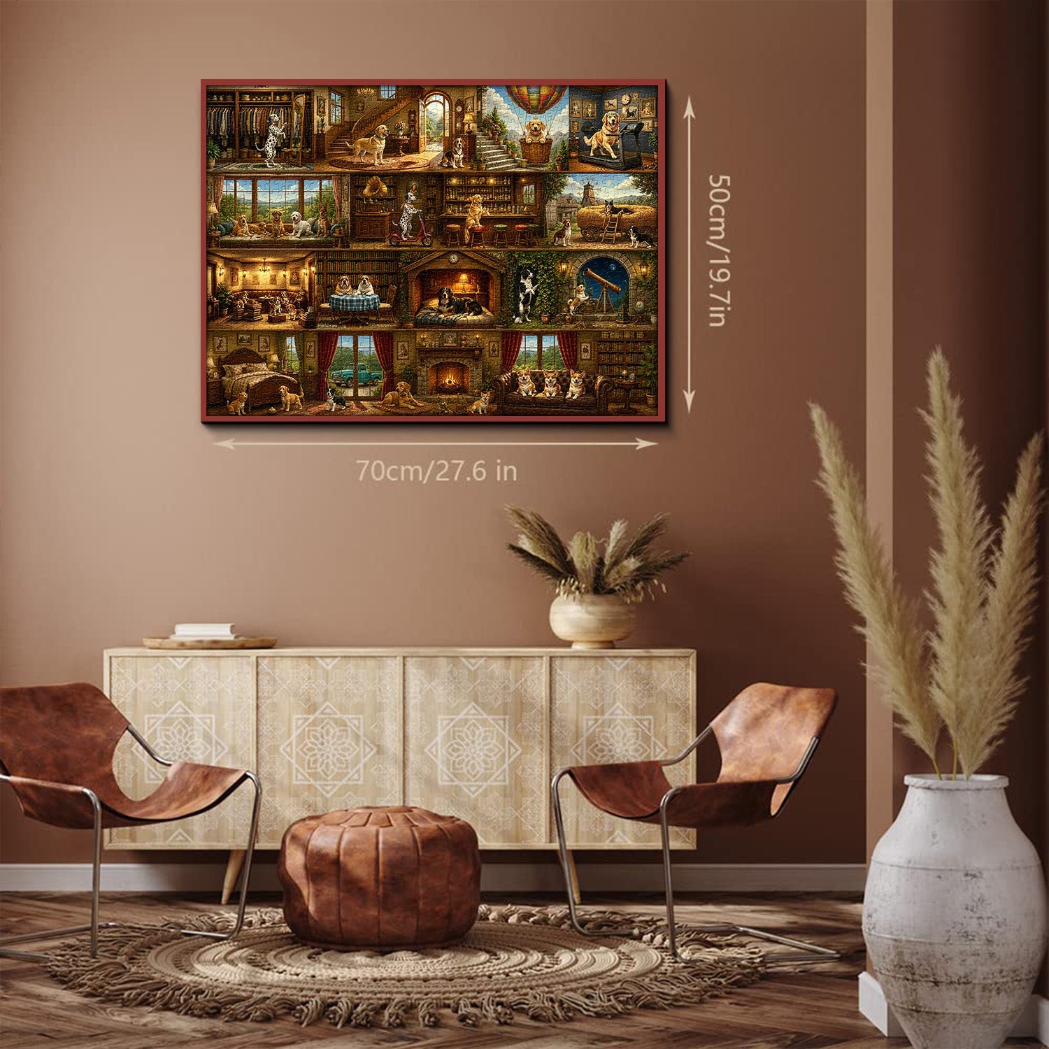 Dog's Manor Jigsaw Puzzle 1000 Pieces