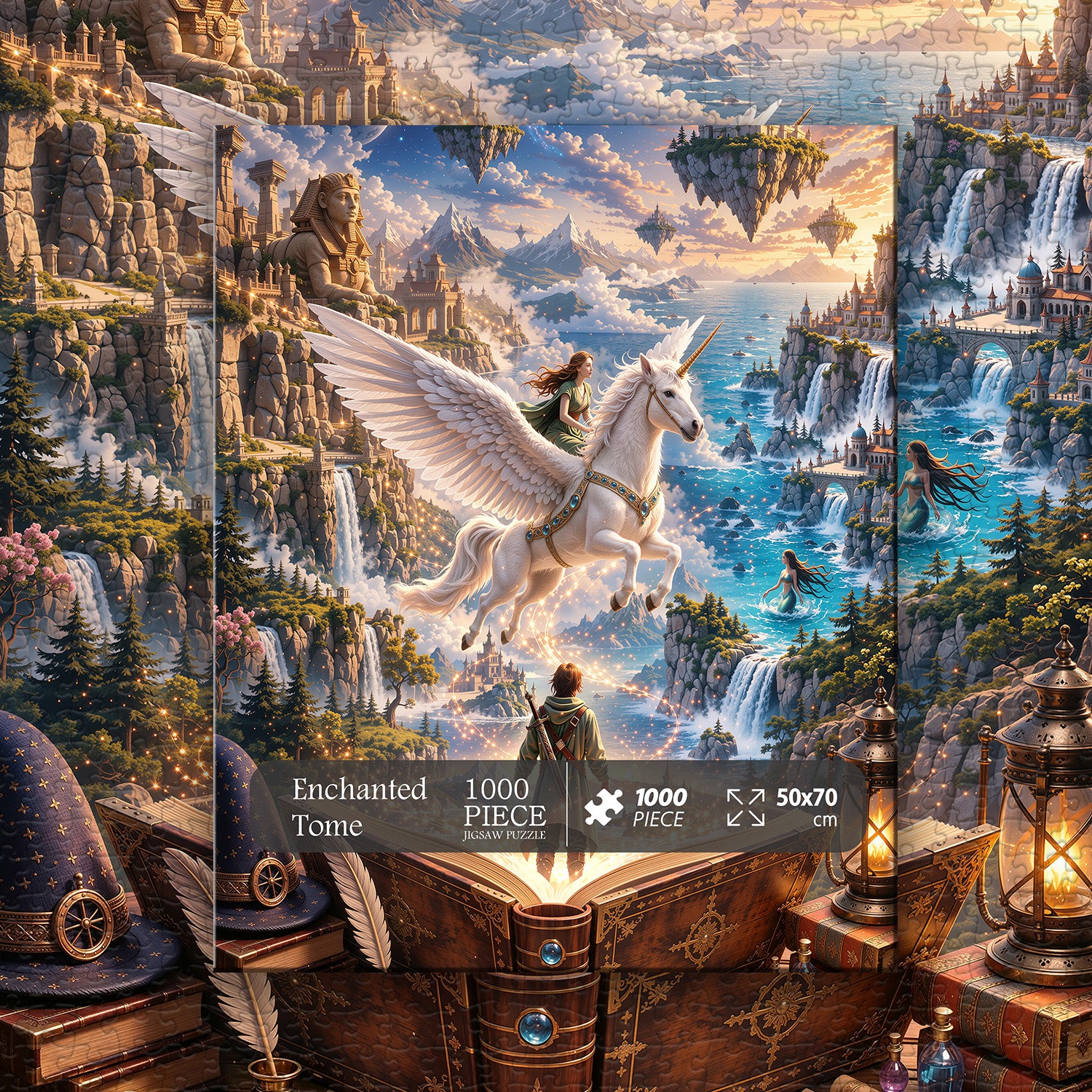 Enchanted Tome Jigsaw Puzzle 1000 Pieces