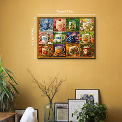 Holiday Mug Collection Jigsaw Puzzle 1000 Pieces