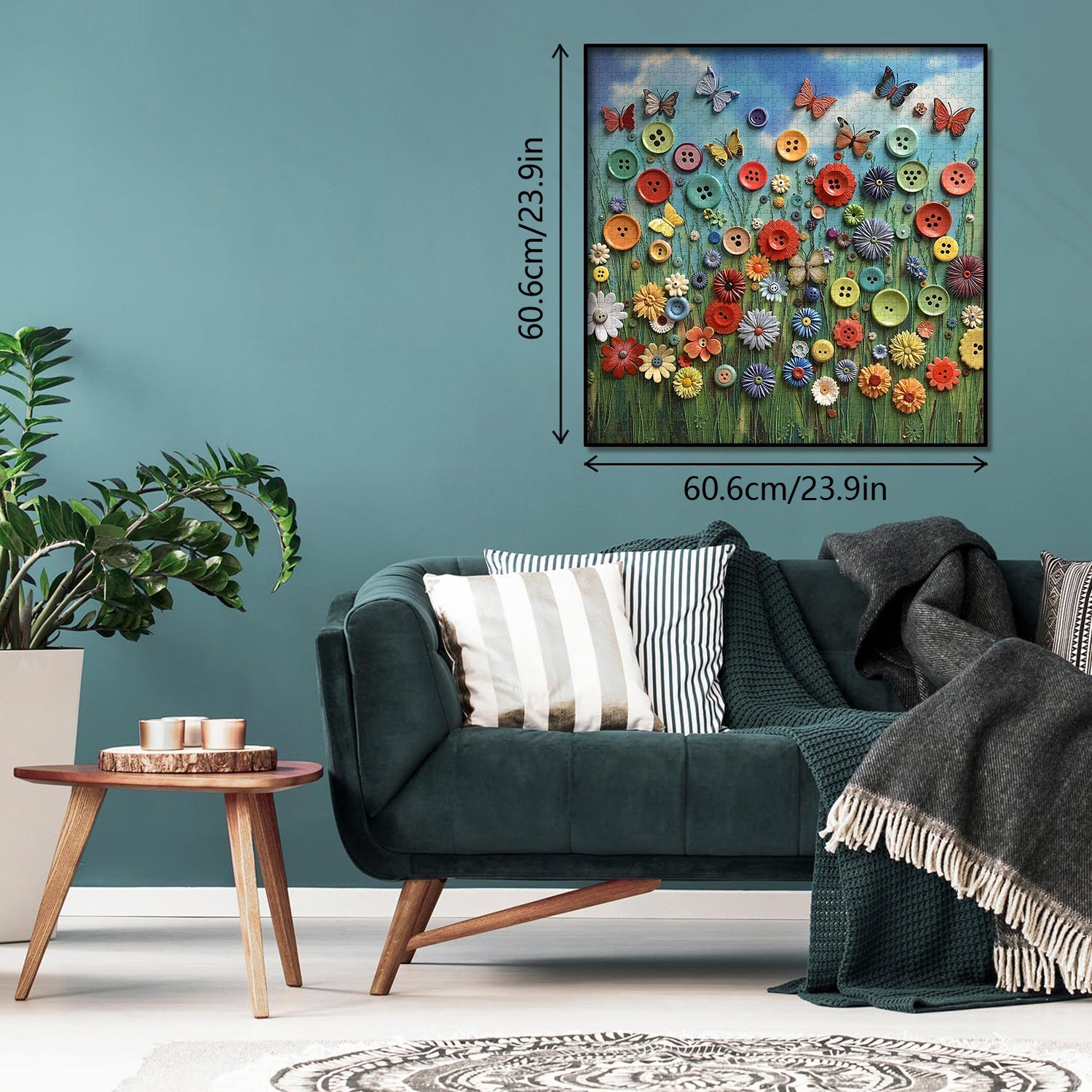 Button Bloom Jigsaw Puzzle 1000 Pieces