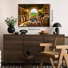 Puzzle Cantina Toscana Illuminata dal Sole 1000 Pezzi