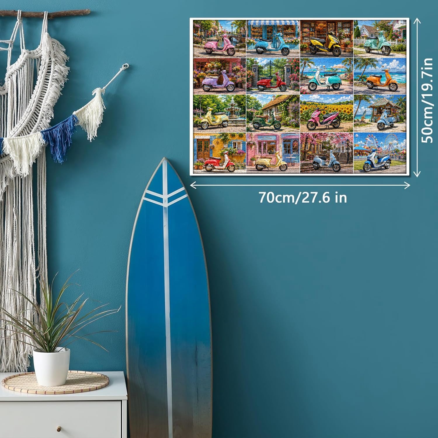 Dreamy Ride Grid Jigsaw Puzzle 1000 Pieces