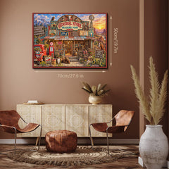 Desert Trading Post Jigsaw Puzzle 1000 Pieces