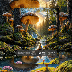 Puzzle Fantasy Foresta 1000 Pezzi