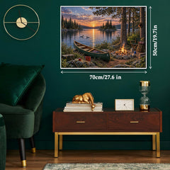 Lakeside Glow Jigsaw Puzzle 1000 Pieces
