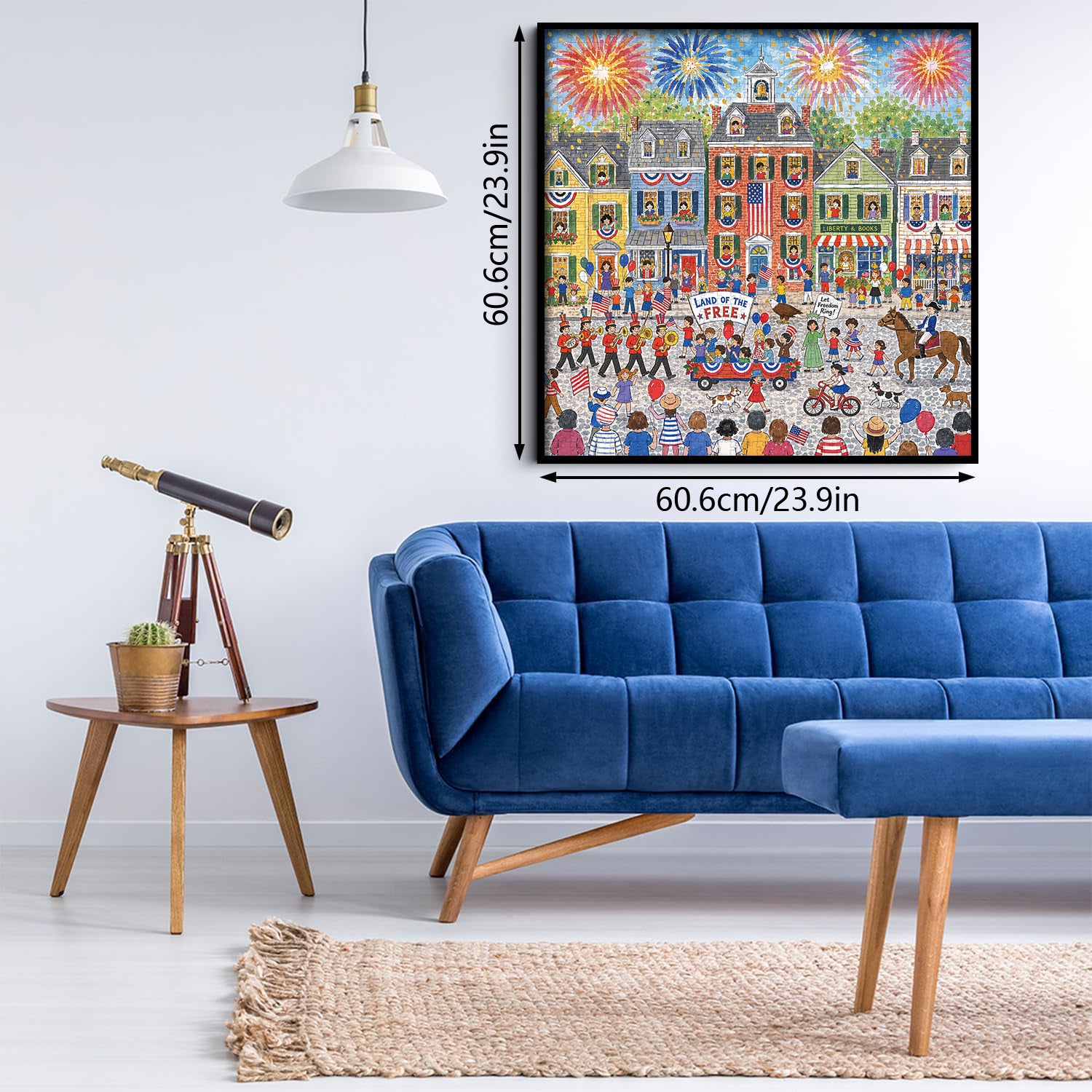 Town Celebration Jigsaw Puzzle 1000 Pieces