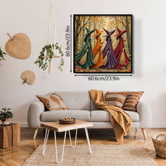 Autumn Witch Shadows Jigsaw Puzzle 1000 Pieces