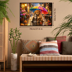 Puzzle Rainbow Umbrella Buddies da 1000 pezzi