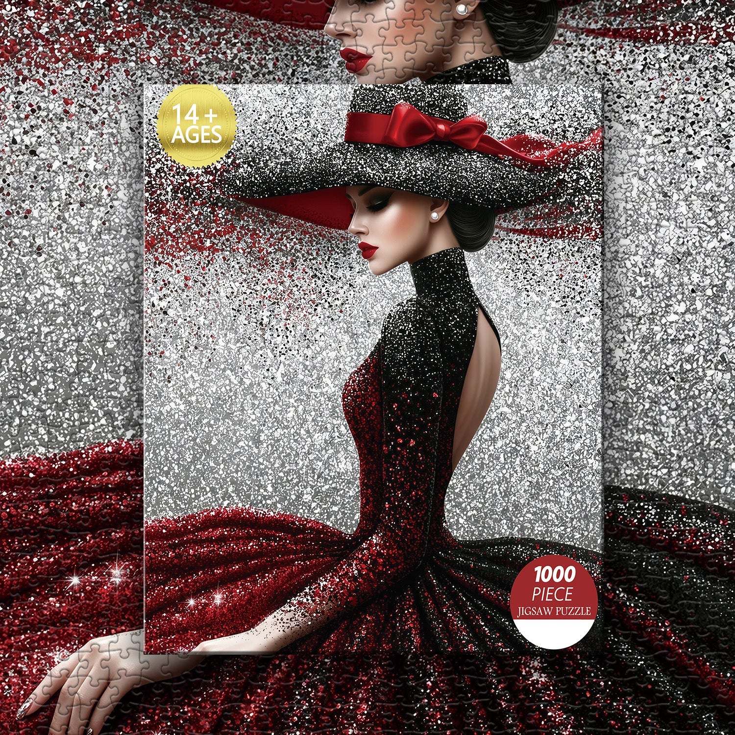Red Phantom Jigsaw Puzzle 1000 Pieces