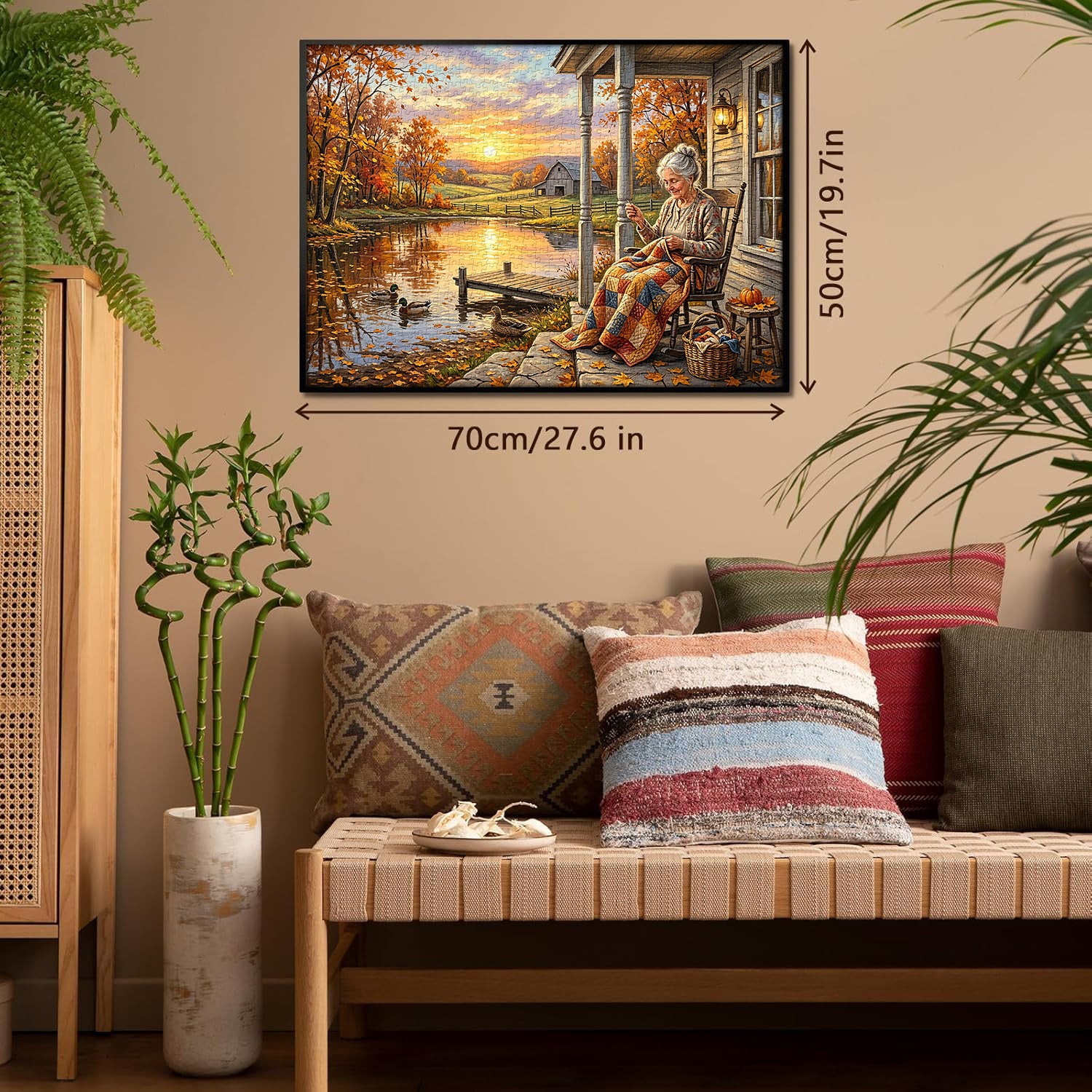Golden Hour Stitching Jigsaw Puzzle 1000 Pieces
