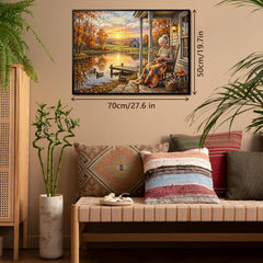 Golden Hour Stitching Jigsaw Puzzle 1000 Pieces