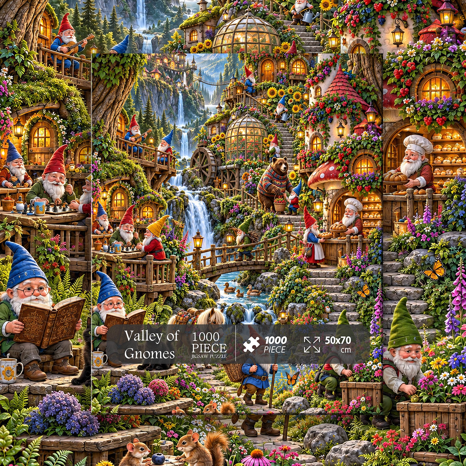 Valley of Gnomes Jigsaw Puzzle 1000 Pieces