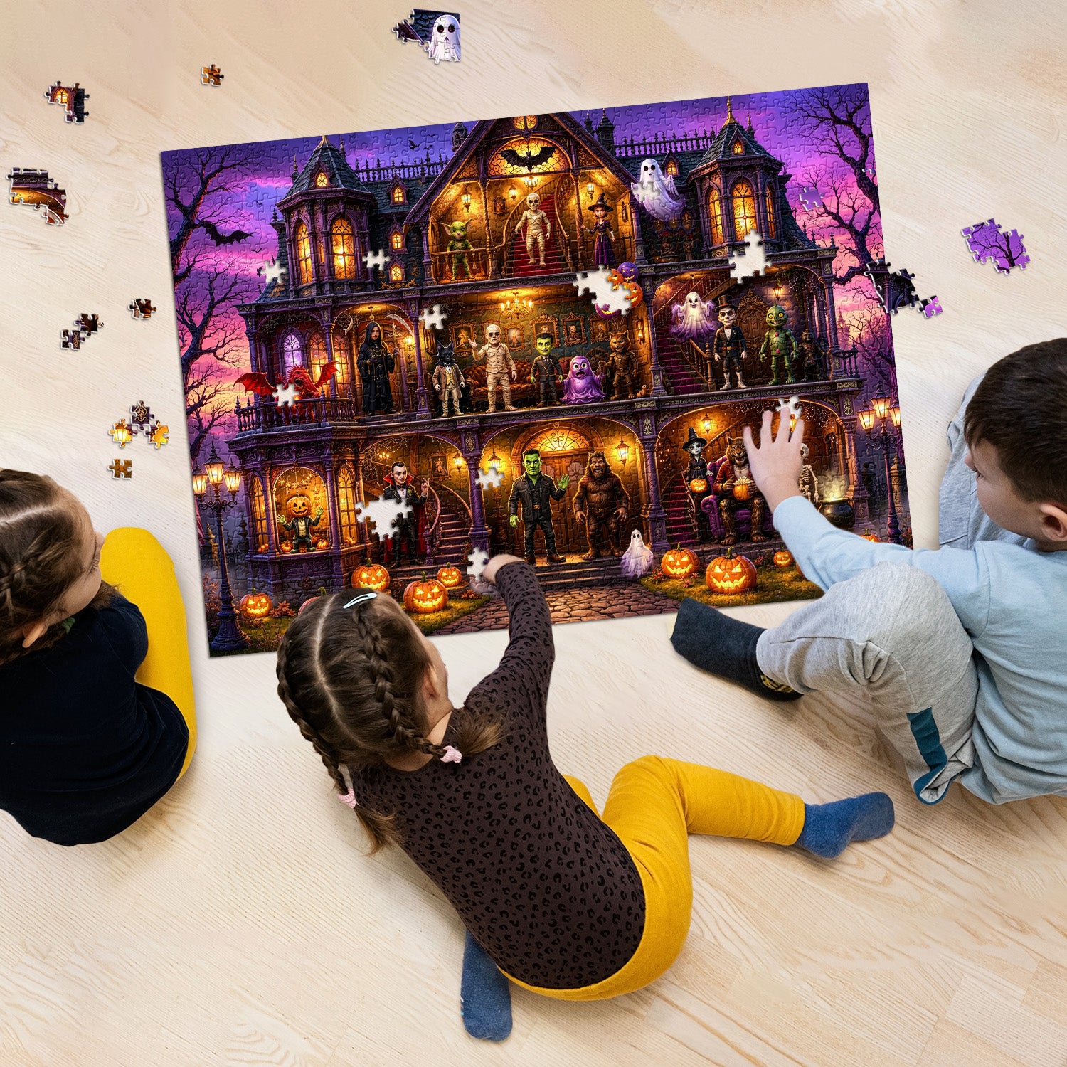 Halloween Villa Jigsaw Puzzle 1000 Pieces